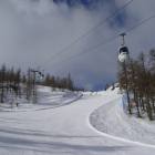 Curvoni Pista Tognola foto curvoni pista sci