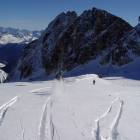 Verso la Bellunese Vecchia foto freeride Marmolada