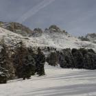 Parte iniziale pista Oberholz foto pista sci obereggen