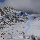 Pista Cima Tognola traccia pista di Cima Tognola