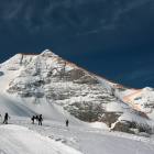 Scialpinismo Punta Penia salita alla punta Penia della Marmolada