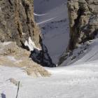 Inizio foto canalino Val Mezdì