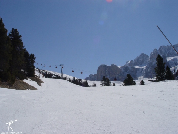 foto pista sci val gardena