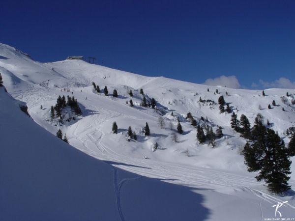 parte alta pista