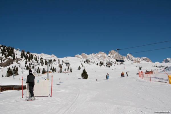 foto della pista dipasso san pellegrino