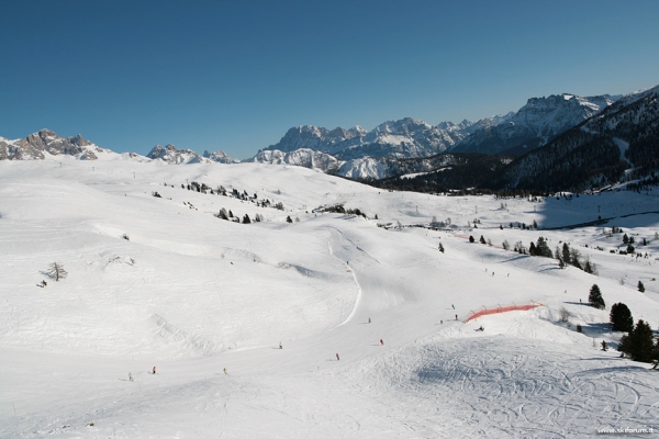 foto pista passo san pellegrino