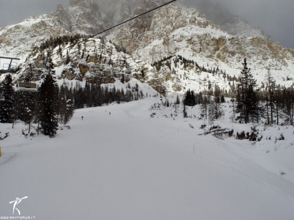 immagine pista sci cortina