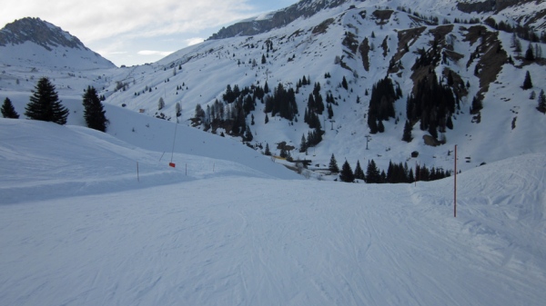 parte centrale pista