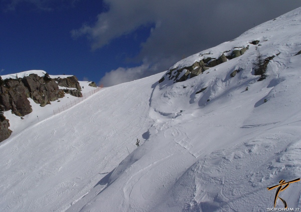 pista nera di Passo Rolle