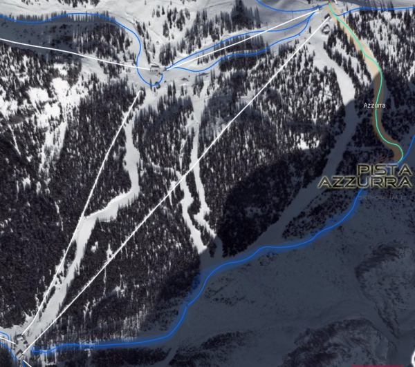 immagine pano 3D pista Azzurra