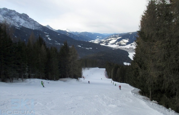foto tratto centrale pista Raut