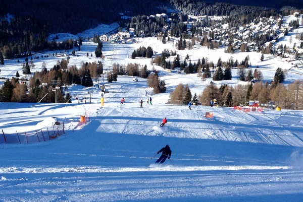 pista paolina vista dall'alto