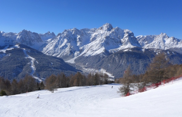 pista rossa Tre Cime