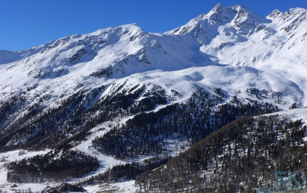 foto panoramica pista rossa