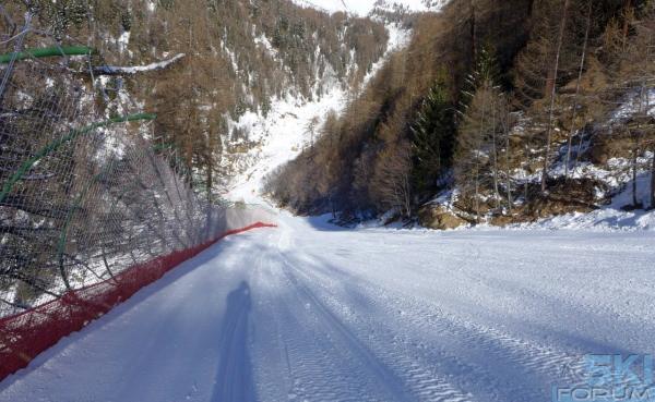 reti di protezione pista sci