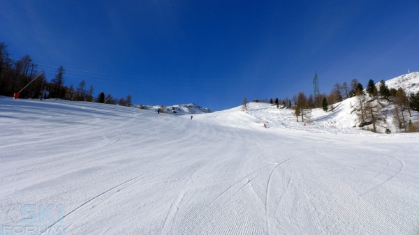 parte iniziale della pista rossa