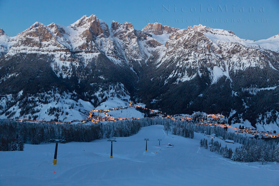 selva cadore night