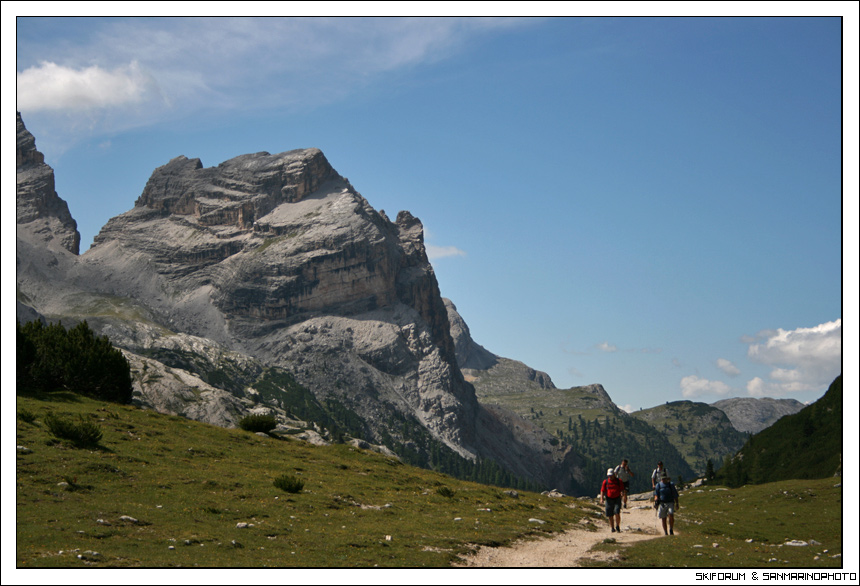 immagine dolomiti passeggiata