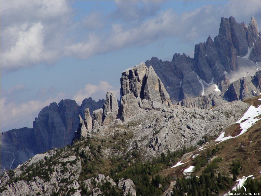 cinque torri dolomiti