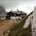 foto del rifugio averau