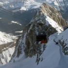 Terzo troncone della funivia della Marmolada.