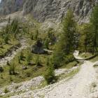Foto sentiero per forcella Ambrizola