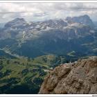 foto cresta Conturines e Sella