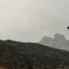 Il Pelmo visto dalla strada per Cortina d'Ampezzo.