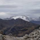 Solo sulla Marmolada si vede del bianco