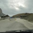 Ponte per la pista da sci di passo Gardena
