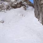 in attesa di calarmi guardo verso l'alto