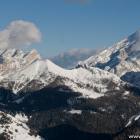 Monte panoramico in Dolomiti zoom Monte panoramico in Dolomiti zoom