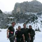 il gruppo: io, Valerio, Denis, Gudy il gruppo: io, Valerio, Denis, Gudy