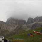 Sella e Sass Pordoi foto forcella Pordoi
