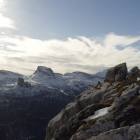 Le Cinque Torri dal Pomedes immagine cime dolomiti