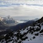 La vallata prima di Cortina d'Ampezzo foto val boite