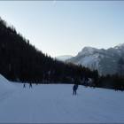 Pista di rientro ad Alleghe