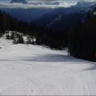 Pista da sci per Falcade