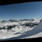 foto panoramica dolomiti