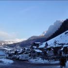 Un paese nelle Dolomiti