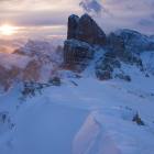nuvolau, scialpinismo in dolomiti