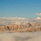 mare di nubi montagna