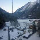 Il lago ghiacciato di Alleghe