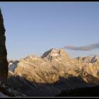 foto tramonto dolomiti