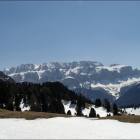 Il Sella visto dal Col Raiser foto Sella