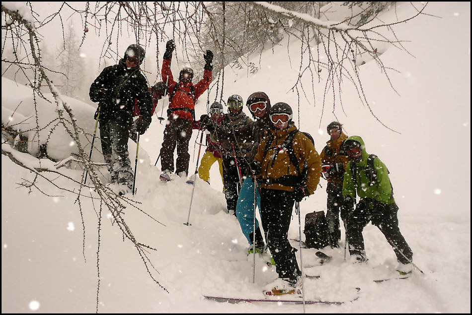 da sx Giulio, Simone, Bomar, Nano , io , Samuel , Giorgio e Franco