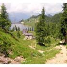 Ancora Lago Piano Casere e il sentiero