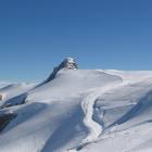 Vista su arrivo funivia Vista su arrivo funivia