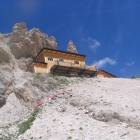 Il nuovo Rifugio Passo Prinicipe, lavori in corso Il nuovo Rifugio Passo Prinicipe, lavori in corso