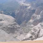 Bellissima la Val Lasties dall'alto Bellissima la Val Lasties dall'alto